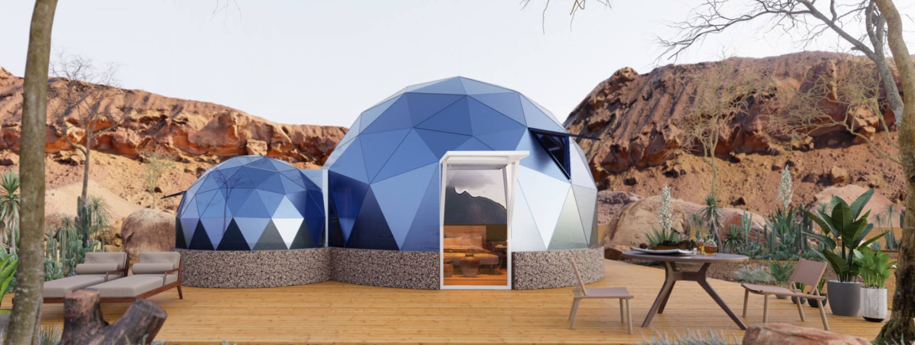 南谯区球形智能光伏玻璃星空房